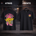 Camiseta NEXO Stay Positive – Negro