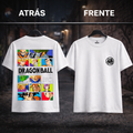 Camiseta NEXO Dragon Ball Collage – Blanco