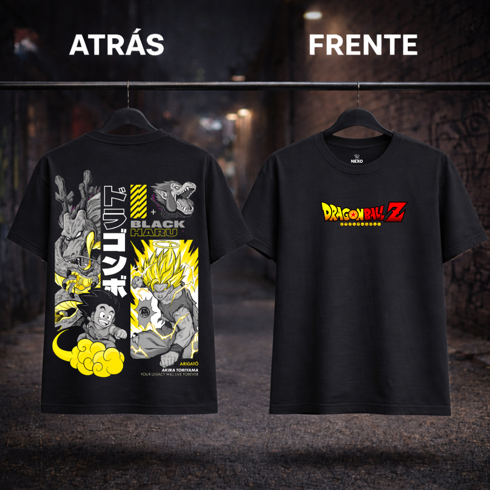 Camiseta NEXO Black Haru – Negro