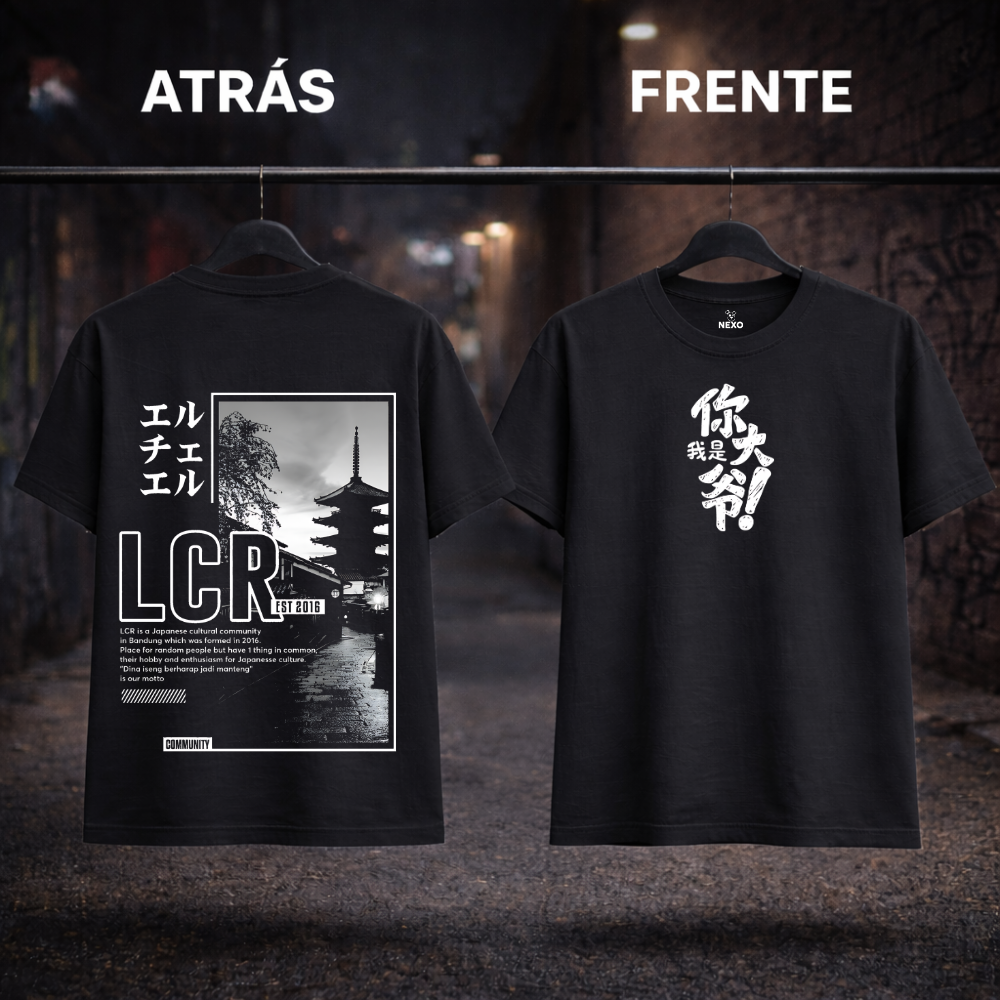 Camiseta NEXO LCR Japan – Negro