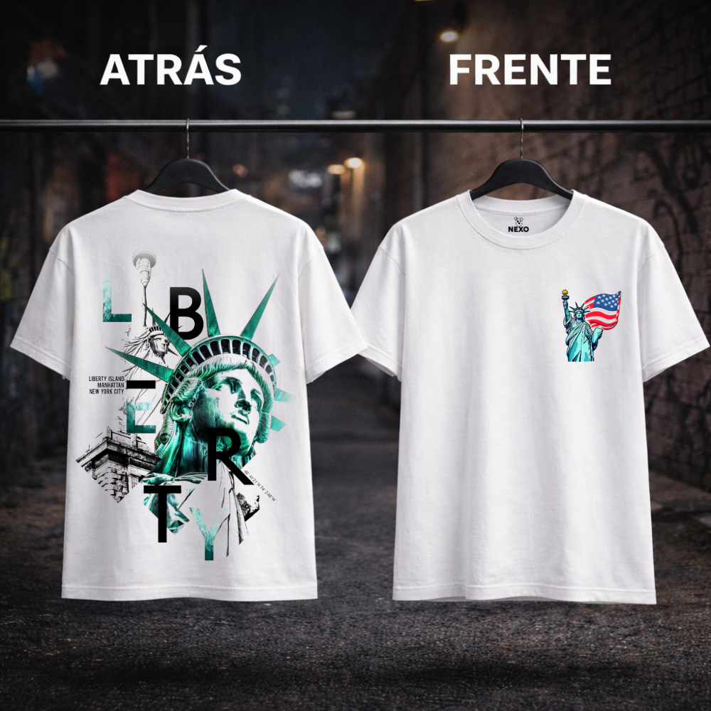 Camiseta NEXO Liberty – Blanco