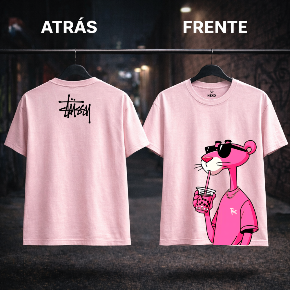 Camiseta NEXO Pink Panther – Rosado