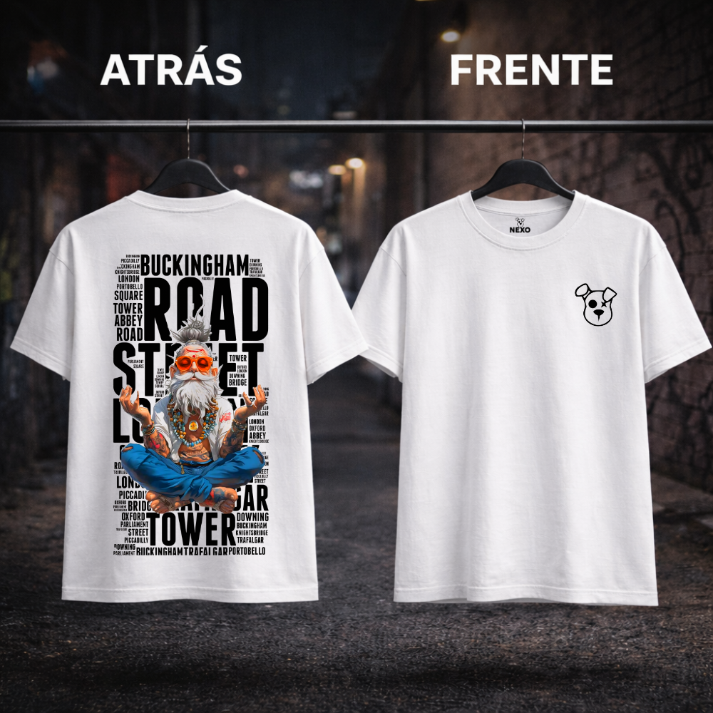 Camiseta NEXO Road Street – Blanco